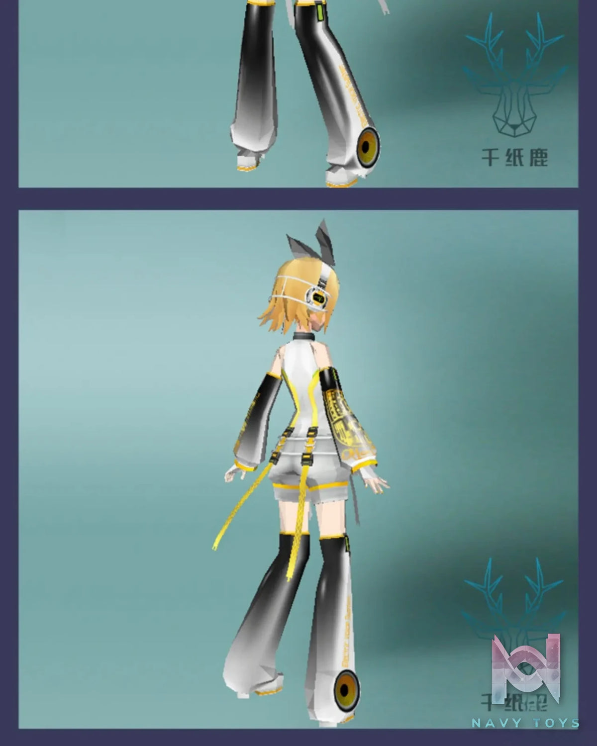 Qian Zhi Lu Studio – Hatsune Miku 3D Paper Model DIY Project Sekai