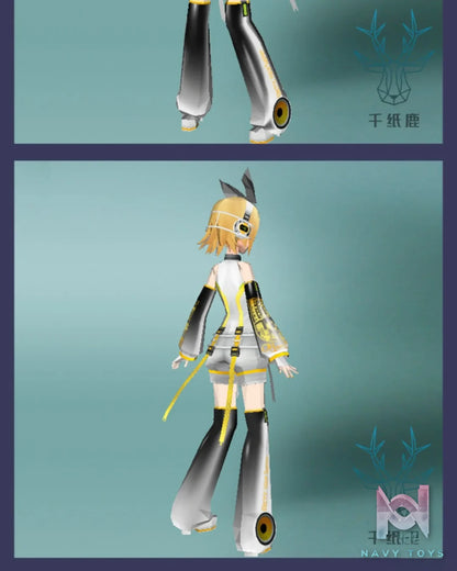 Qian Zhi Lu Studio – Hatsune Miku 3D Paper Model DIY Project Sekai
