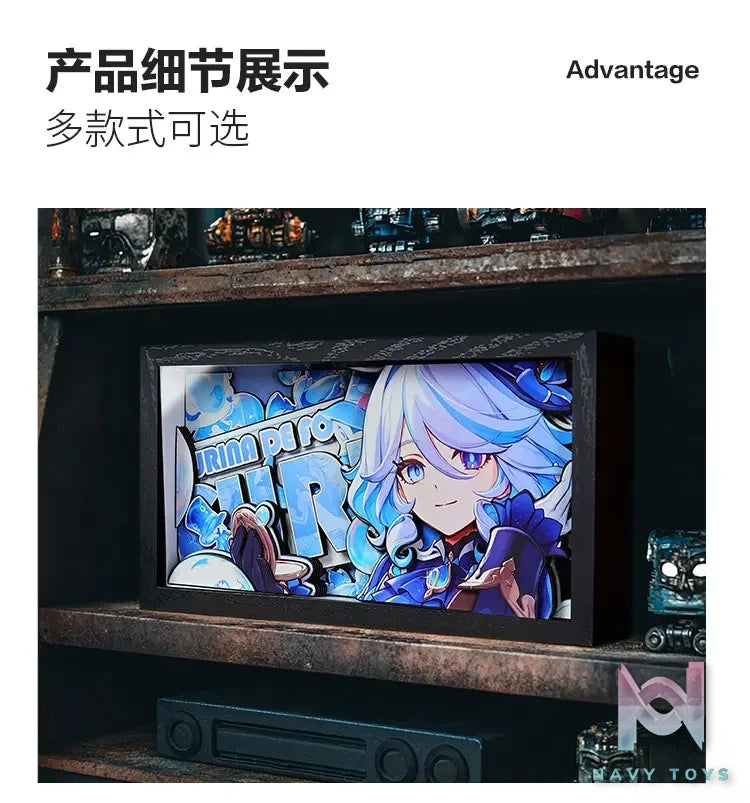 Yu Zhi Jiang Studio – Furina 3D Decorative Painting Genshin Impact