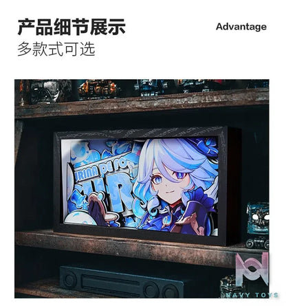 Yu Zhi Jiang Studio – Furina 3D Decorative Painting Genshin Impact