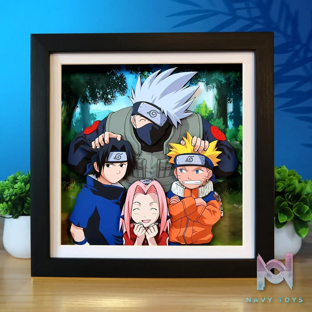 KALA HOME Studio – Naruto Multiple Characters #14 3D Decorative Painting Naruto