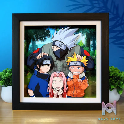 KALA HOME Studio – Naruto Multiple Characters #14 3D Decorative Painting Naruto