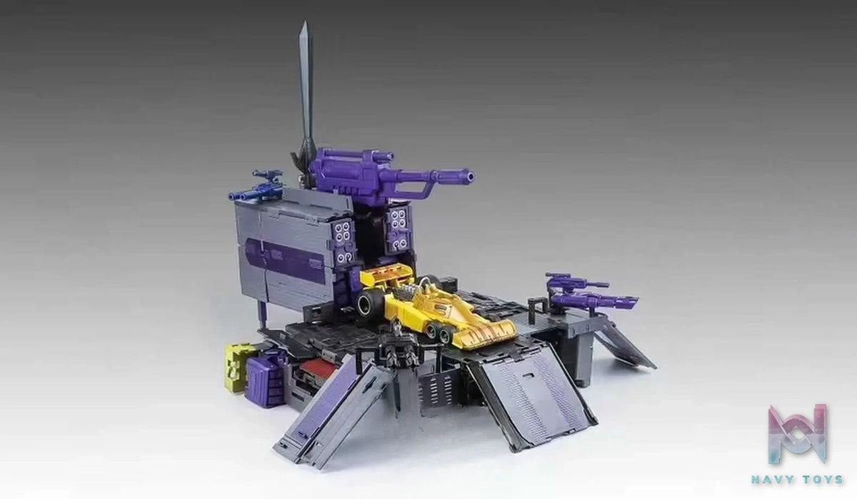 X-Transbots Studio – MX-12T Gravestone Motormaster Youth Version x MX-12B Trailer for MX-12A Gravestone Motormaster w/MX-12C Accessory Pack Transformers