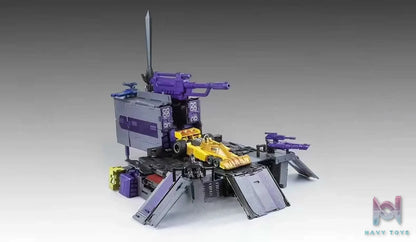 X-Transbots Studio – MX-12T Gravestone Motormaster Youth Version x MX-12B Trailer for MX-12A Gravestone Motormaster w/MX-12C Accessory Pack Transformers