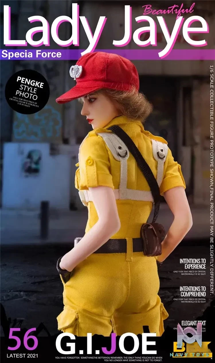 BBK Studio – Original 1/6 BBK012 GIJOE Jay Female Soldier Action Figure