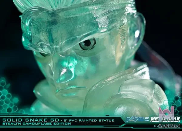 First 4 Figures – Metal Gear Solid – Solid Snake SD 8″ PVC Painted statue (Licensed)