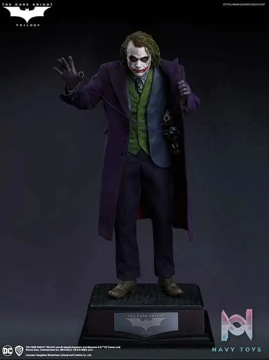 Queen Studio - The Dark Knight Joker 1/4 Scale Statue (Licensed) resin statue Navy Toys anime figure
