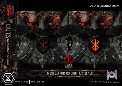 Prime 1 Studio – Museum Masterline Berserk Guts, Berserker Armor Rage Edition MMBR-03 MMBR-03DX MMBR-03DXS (Licensed)