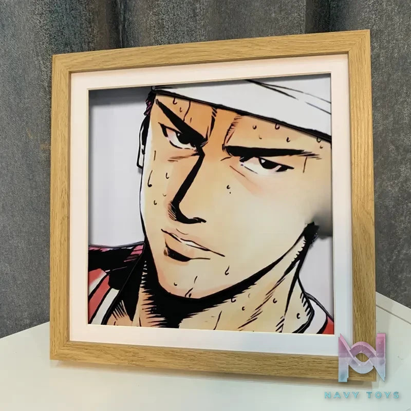 KALA HOME Studio – Hanamichi Sakuragi #01 3D Decorative Painting Slam Dunk