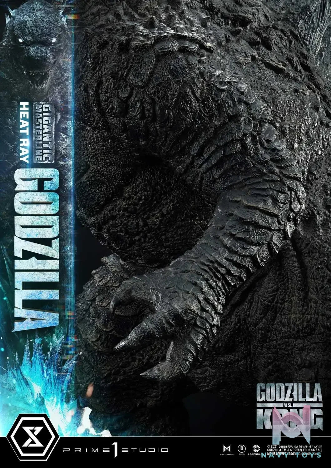 Prime 1 Studio – Gigantic Masterline Godzilla vs Kong Heat Ray Godzilla GMGVK-02 (Licensed)