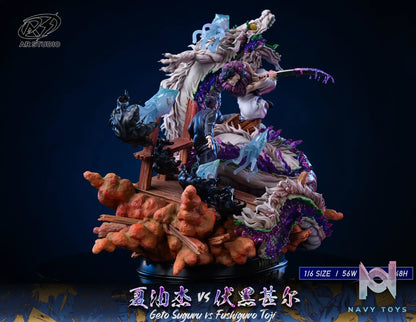 AR Studio – Jujutsu Kaisen Suguru Geto vs Toji Fushiguro large scene statue