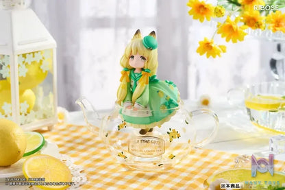 RIBOSE – Original Chibi Figure DLC Series “Tea Time Cats”: “Lemon Cat” (Licensed)