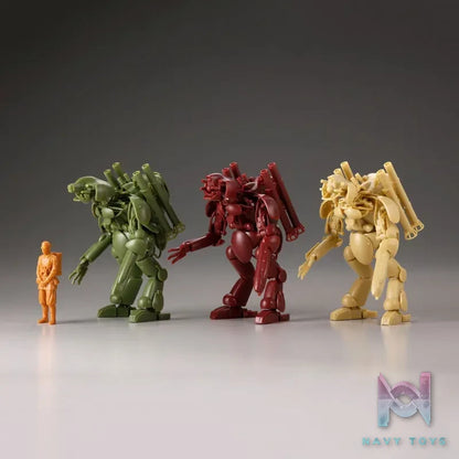 Kaiyodo – ARTPLA Maschinen Krieger Final Hund Set X Jerry Can Man 1/35 Plastic Model (Licensed)