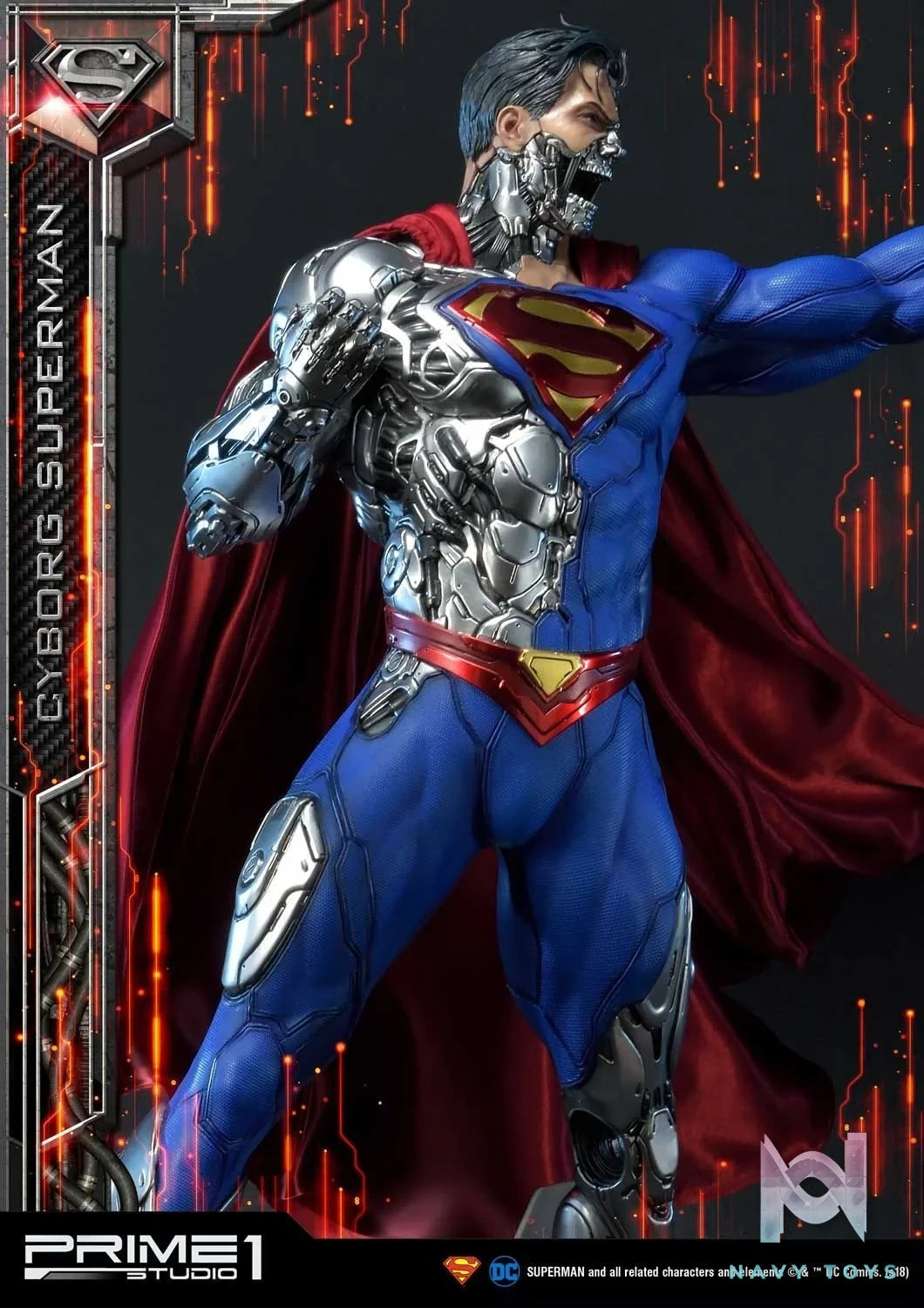 Cyborg Superman - Superman - Prime 1 Studio (MMDC - 32) resin statue Prime 1 Studio anime figure