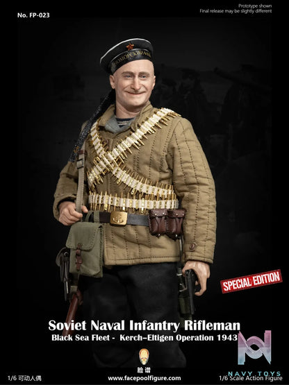 Facepoolfigure – 1/6 Action Figure Soviet Naval Infantry Rifleman Black Sea Fleet FP023A & FP023B (Licensed)