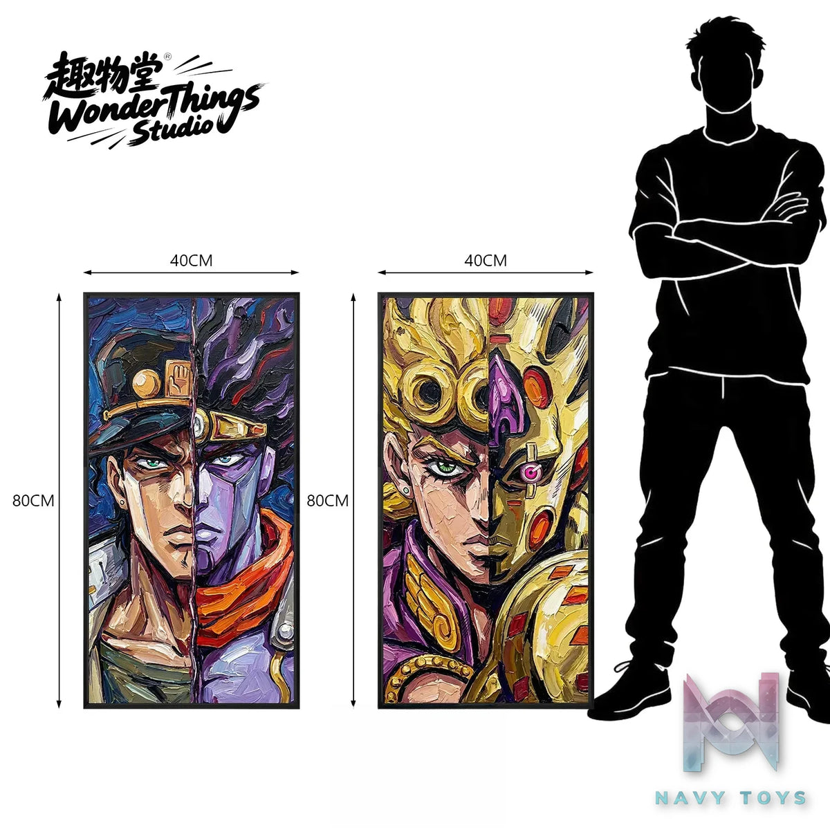 Wonder Things Studio – Jotaro Kujo X Giorno Giovanna JoJo’s Bizarre Adventure