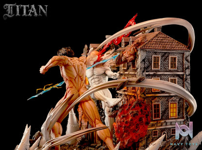 TITAN Studio – The Great Titan 01 War Hammer Titan VS. Attack Titan Attack on Titan