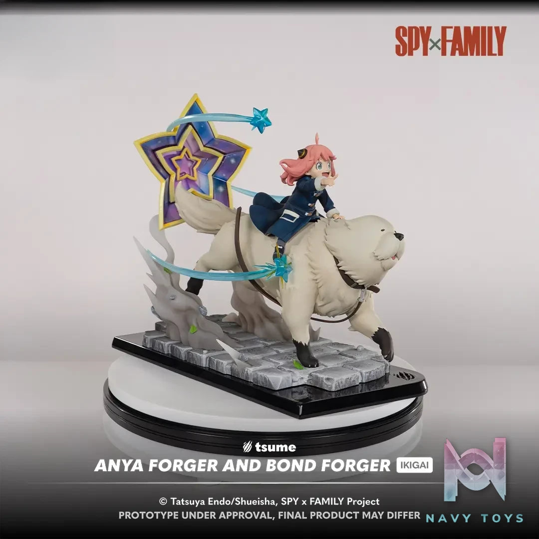 Tsume Studio – Ikigai SPY X FAMILY Anya Forger and Bond Forger 1/6 Statue (Licensed)