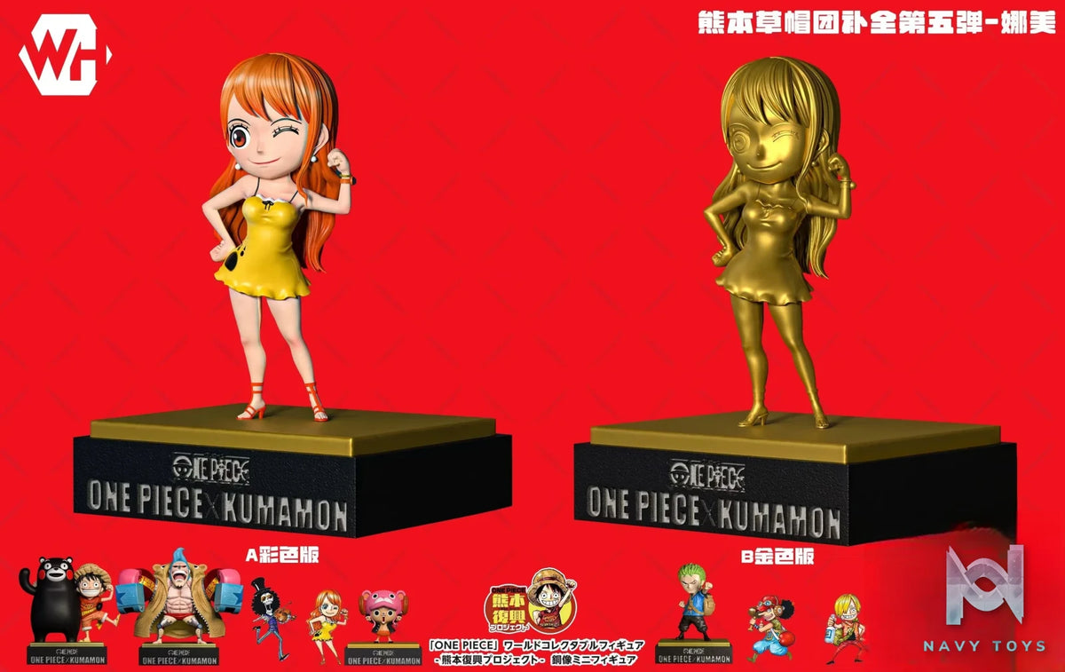 WH Studio – One Piece Kumamoto Straw Hat Pirates WCF Completion Resonance #4 Chopper #5 Nami
