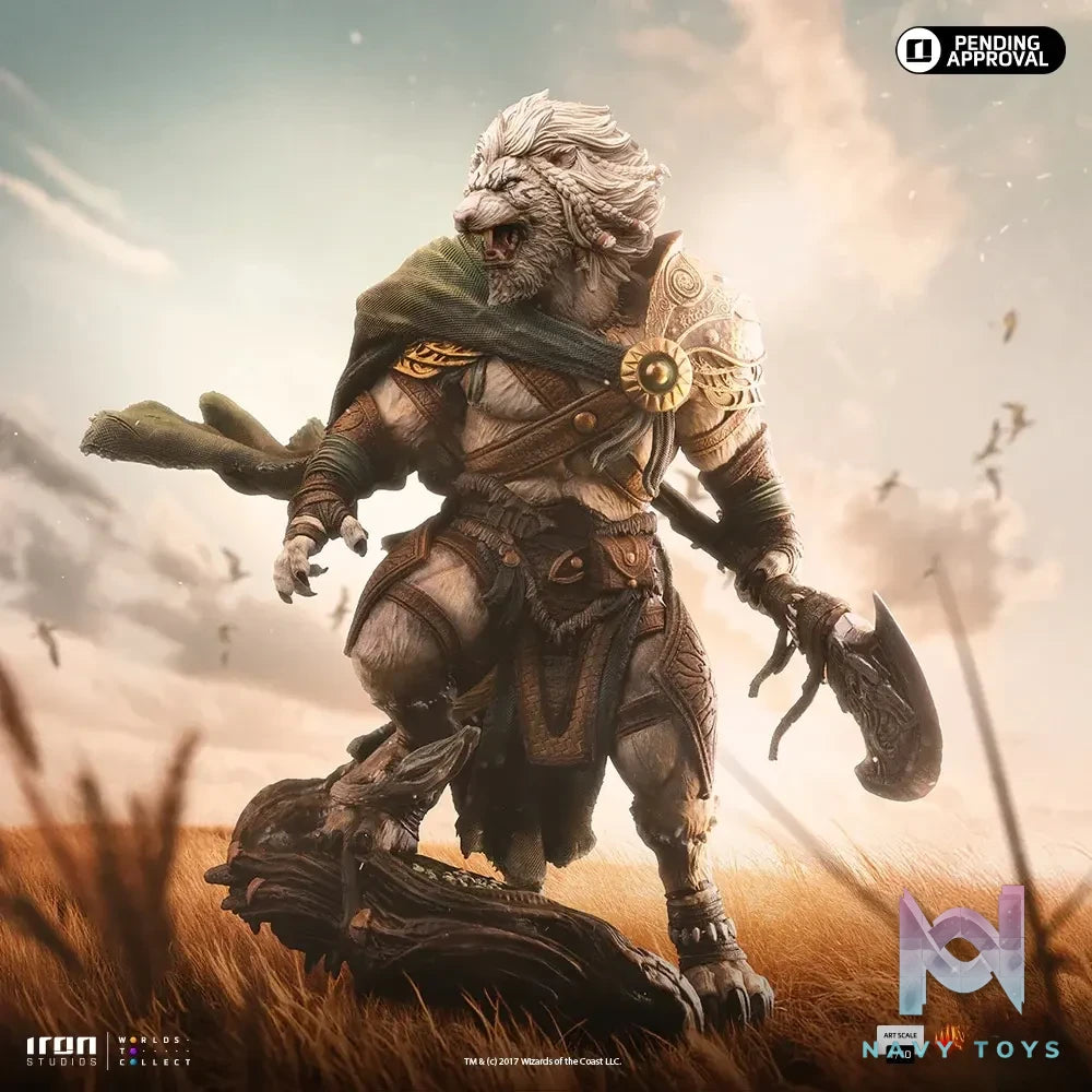 Iron Studio – Ajani Goldmane – Magic: The Gathering – Art Scale 1/10 Statue HASBR131125-10 (Licensed)