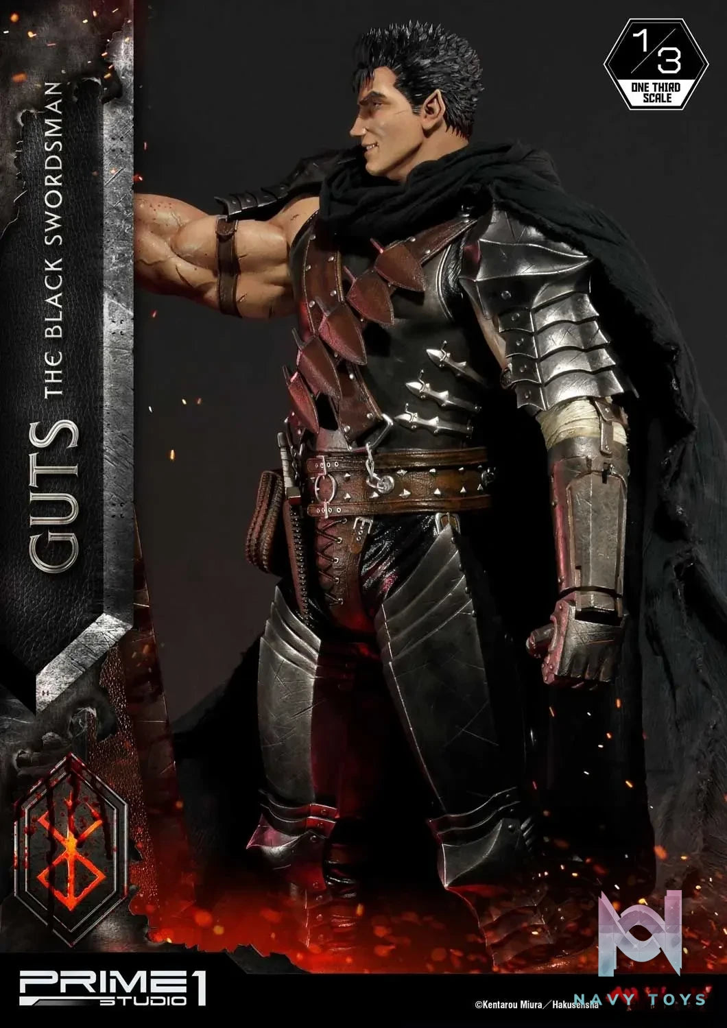 Prime 1 Studio – Museum Masterline Berserk Guts The Black Swordsman MMBR-01 MMBR-01DX (Licensed)