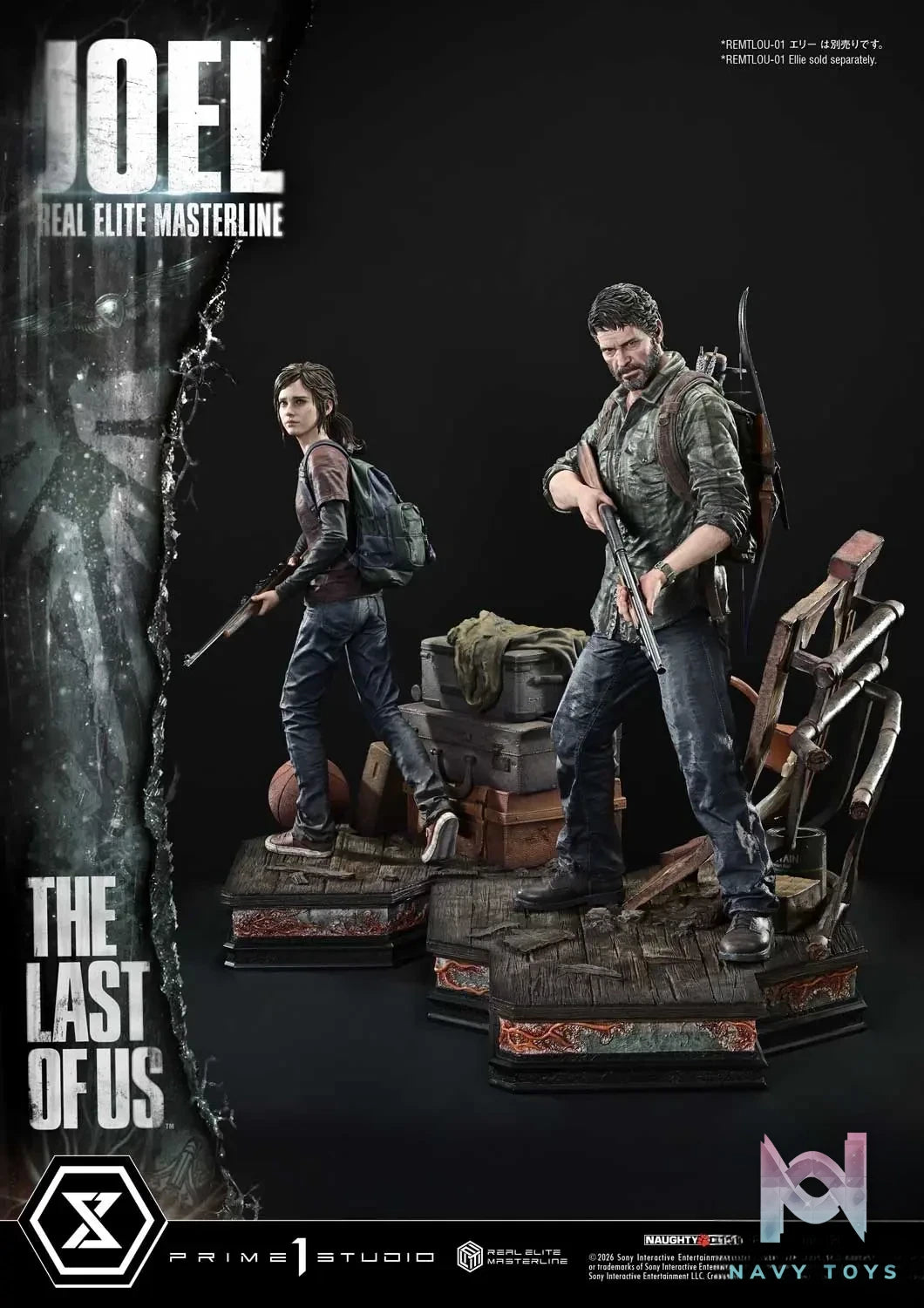 Prime 1 Studio – Real Elite Masterline The Last of Us Part I Joel REMTLOU-02 REMTLOU-02S (Licensed)