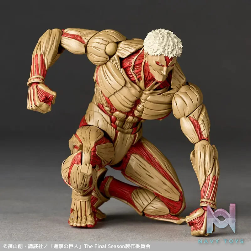 Kaiyodo – Revoltech Amazing Yamaguchi Attack on Titan Armored Titan & Female Titan (Licensed)