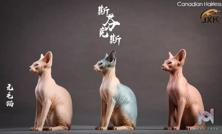 JXK – 1/6 Sphynx Cat Figure Jxk010 (Licensed)