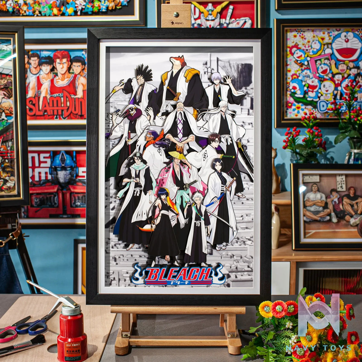 Yu Zhi Jiang Studio – Bleach Multiple Characters Series #2 3D Decorative Painting Bleach