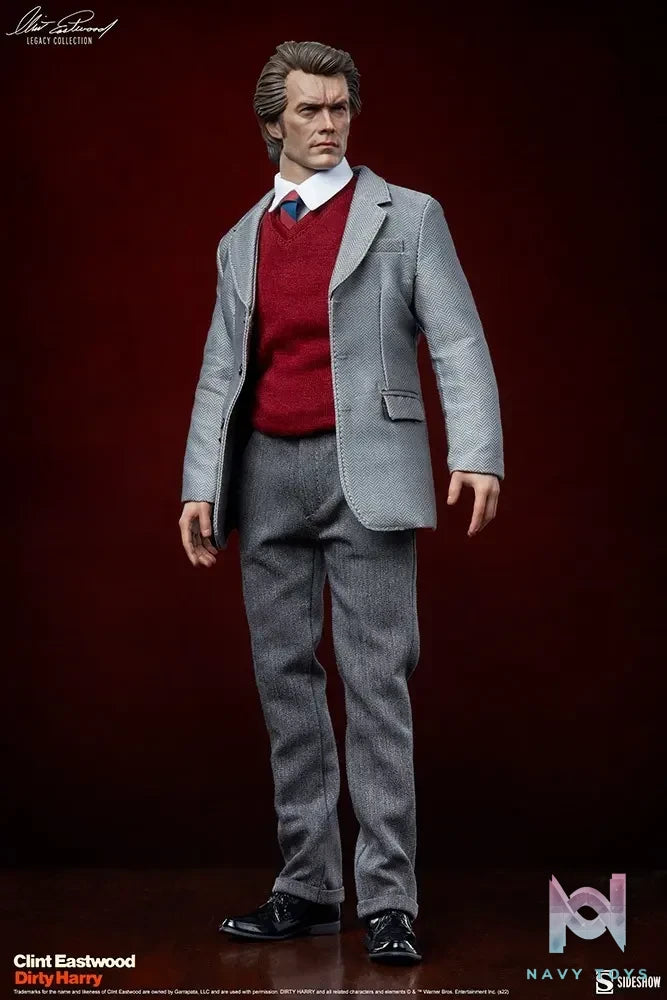 Sideshow Collectibles – Dirty Harry Harry Callahan 1/6 Scale Action Figure 100452 (Licensed)