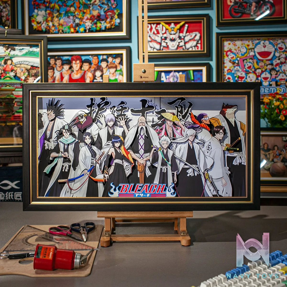 Yu Zhi Jiang Studio – Bleach Multiple Characters Series #8 3D Decorative Painting Bleach