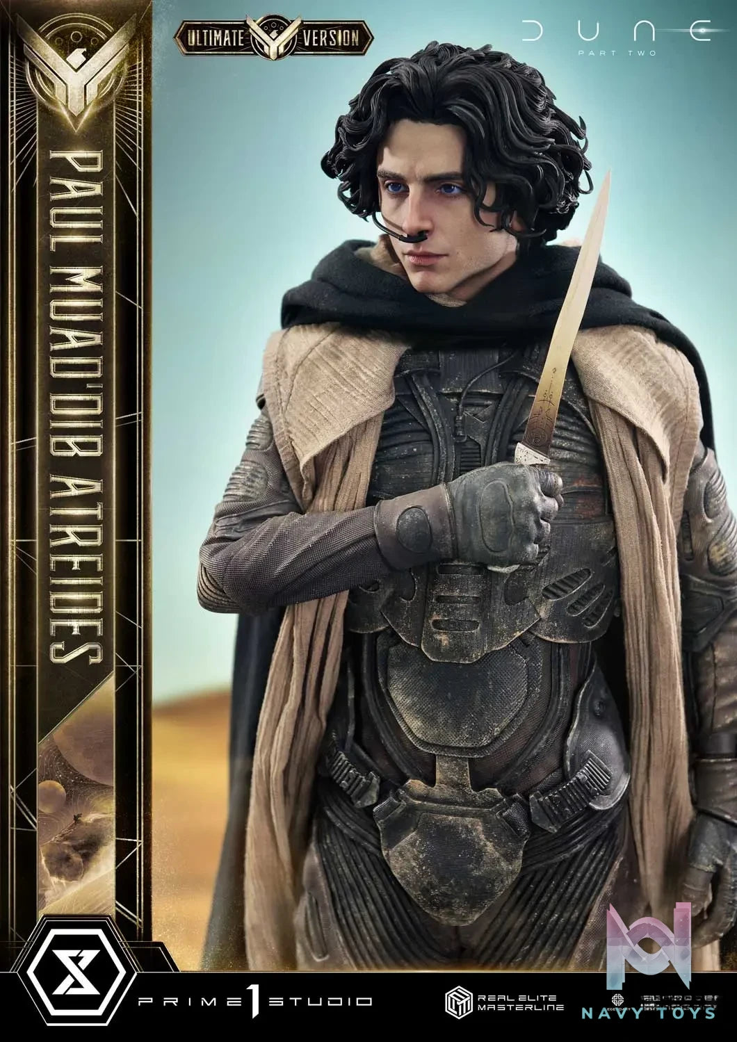Prime 1 Studio – Real Elite Masterline Dune: Part Two (Film) Paul Atreides REMDUNE2-01 REMDUNE2-01UT REMDUNE2-01UTS (Licensed)