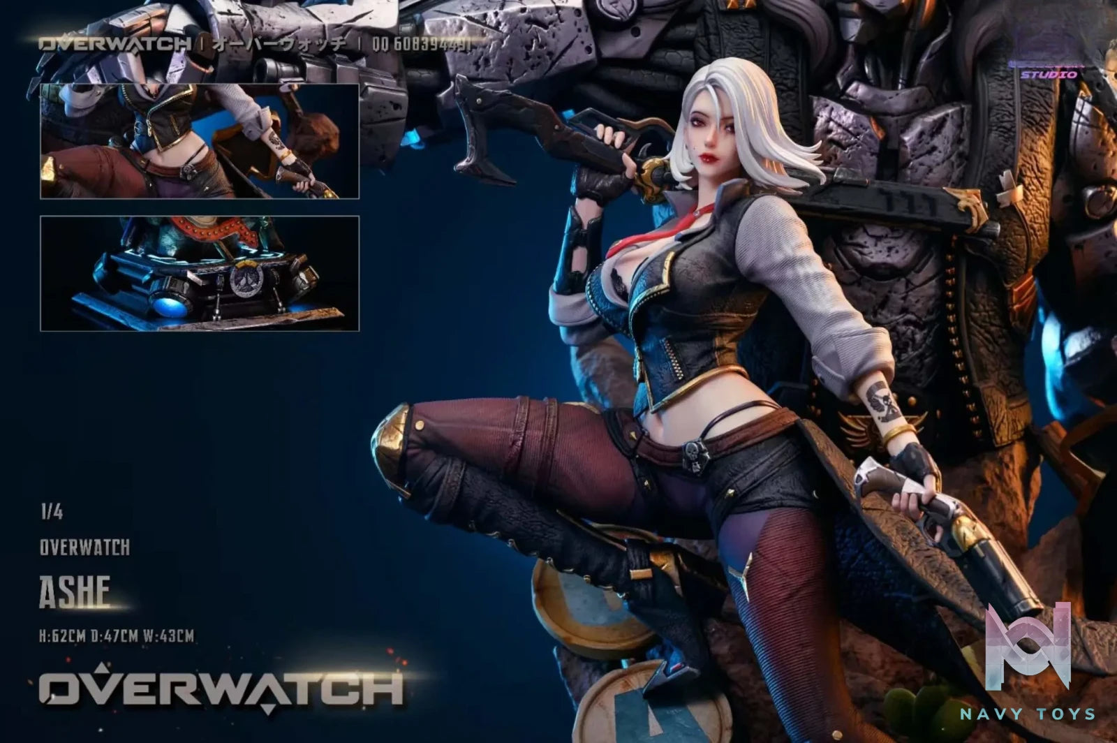 Coolbear Studio – Overwatch Complementary Project #1 Ashe & Scourge