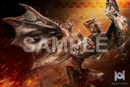 AOSHIMA – Monster Hunter PLAfig. No.PF-05 Rathalos Plastic Model Kit (Licensed)