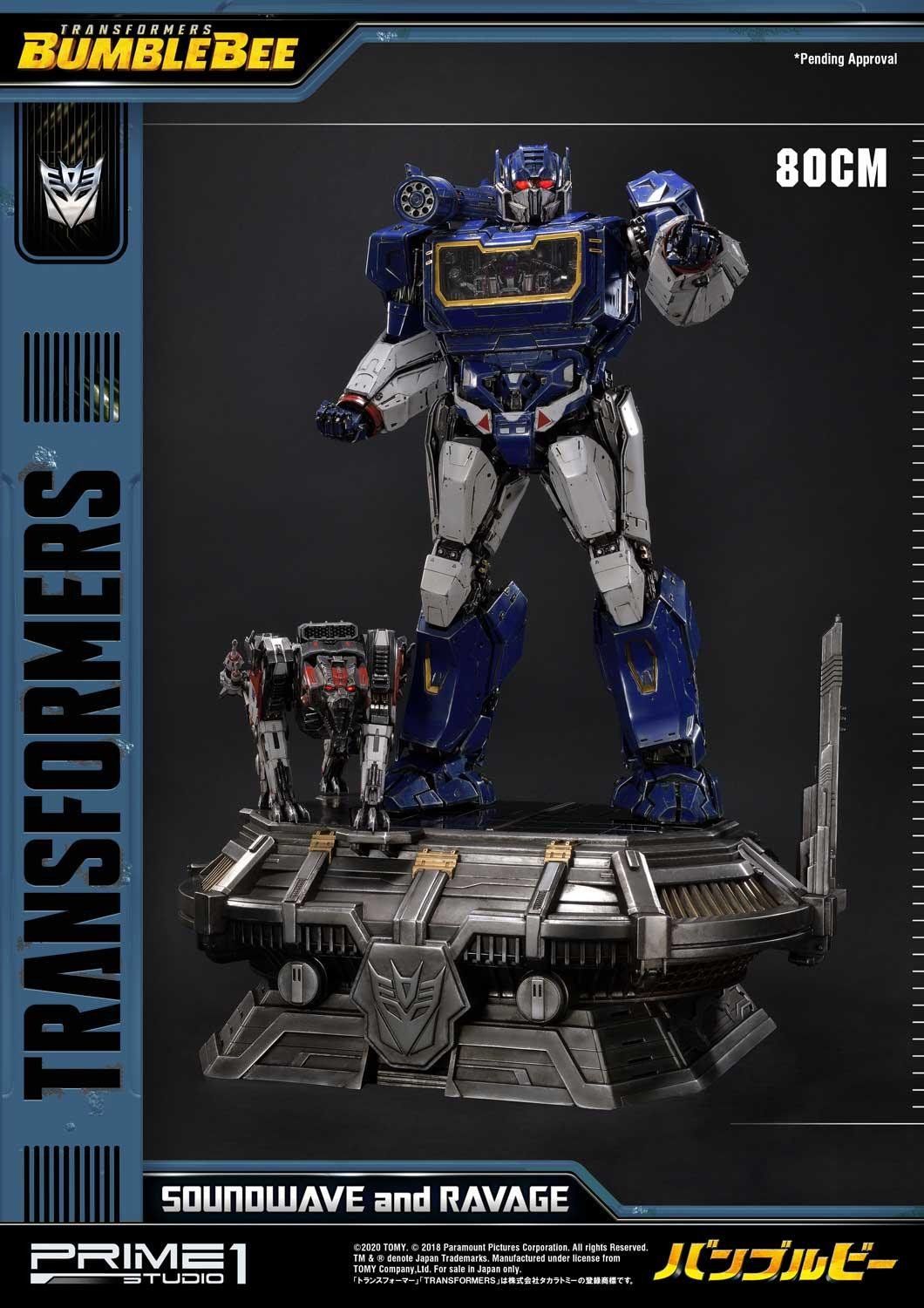 SOUNDWAVE RAVAGE(Liên Hệ) resin statue Prime1 studio anime figure