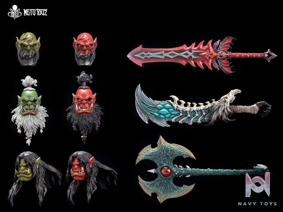 METYTOYZ – World of Warcraft War Armor Giant Accessories Pack (Licensed)