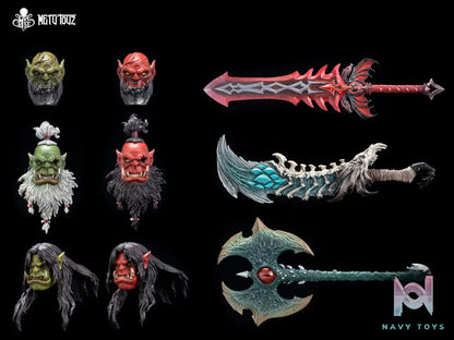 METYTOYZ – World of Warcraft War Armor Giant Accessories Pack (Licensed)