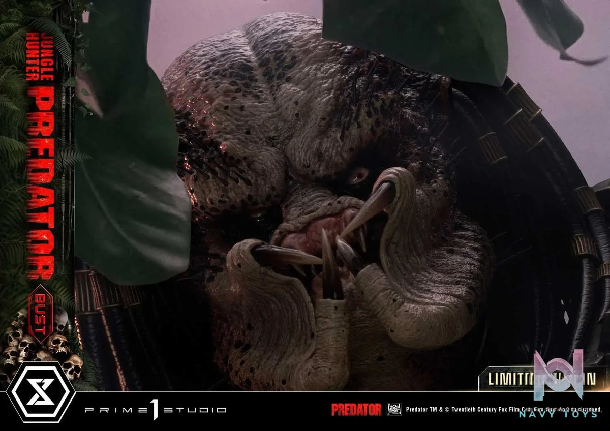 Prime 1 Studio – Premium Bust Predator (Film) Jungle Hunter Predator Limited Version PBPR-04LM (Licensed)
