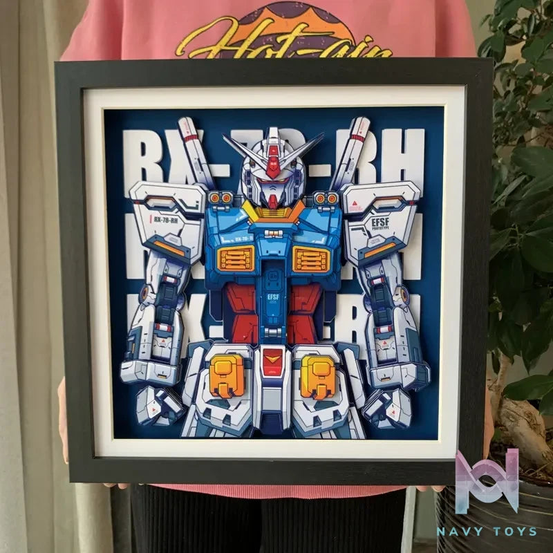 KALA HOME Studio – RX-78-2 Gundam #02 3D Decorative Painting Gundam