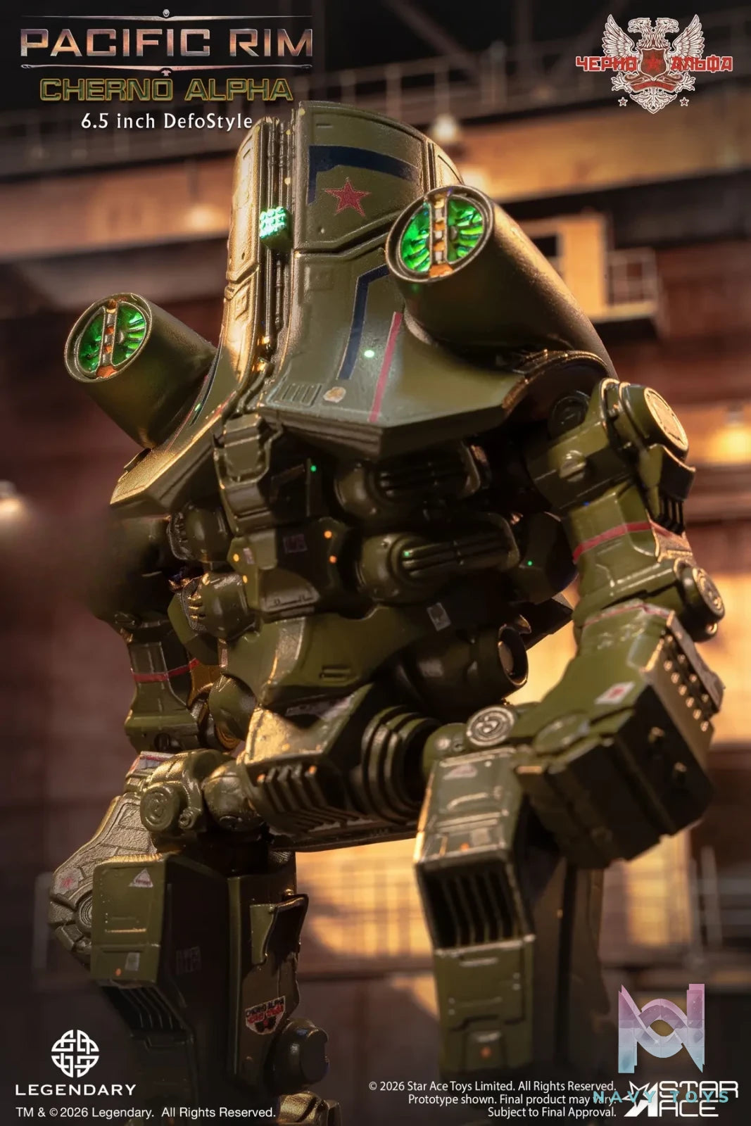 Star Ace Toys – Pacific Rim DefoStyle Gipsy Danger X Cherno Alpha SA7011 SA7012 SA7013 SA7014 SA7015 (Licensed)