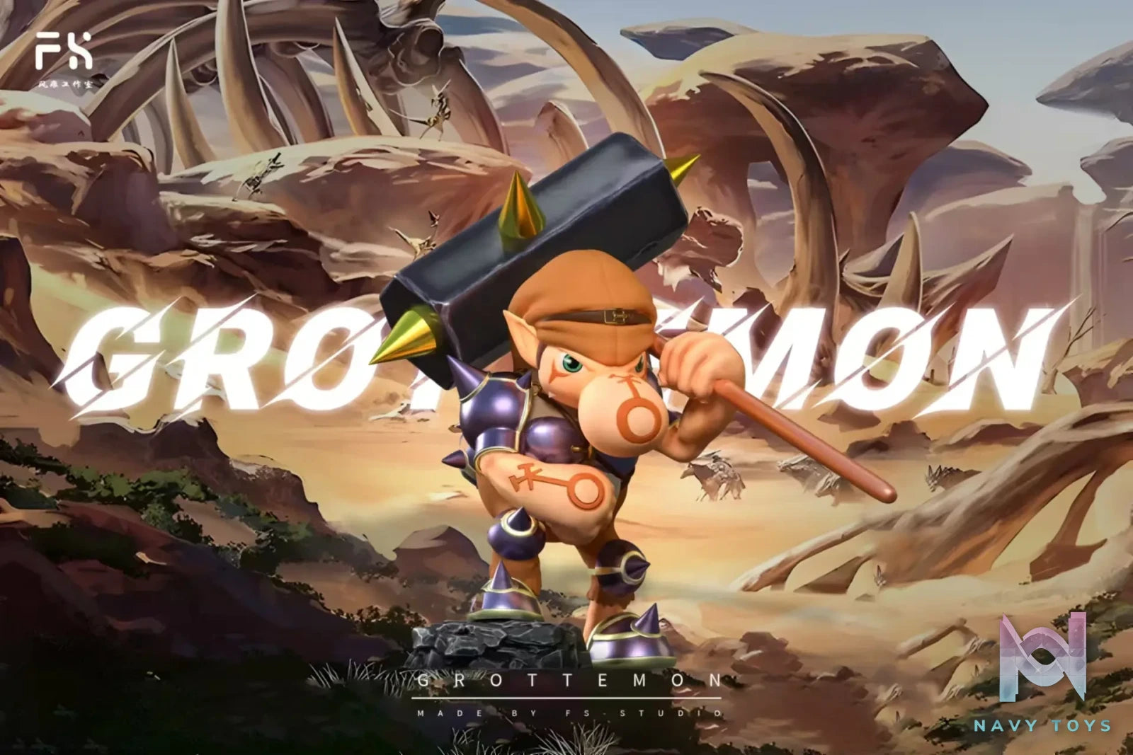 FH Studio – Digimon Grottemon