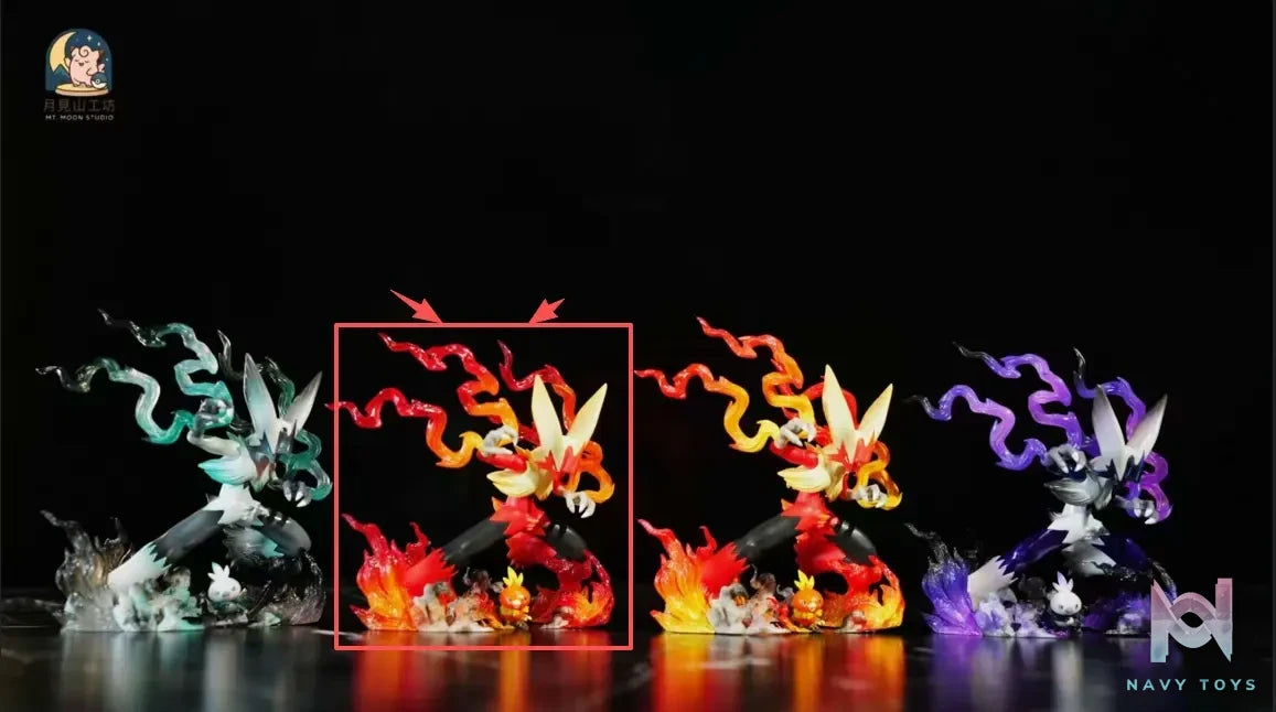 MT.MOON Studio – Mega Blaziken X Torchic Pokémon
