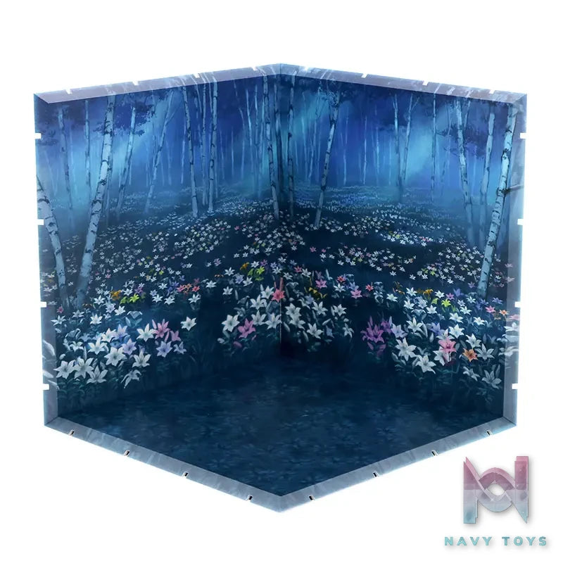 PLM – Dioramansion 200 Tea Plantation White Birch & Lilies Church (Licensed)