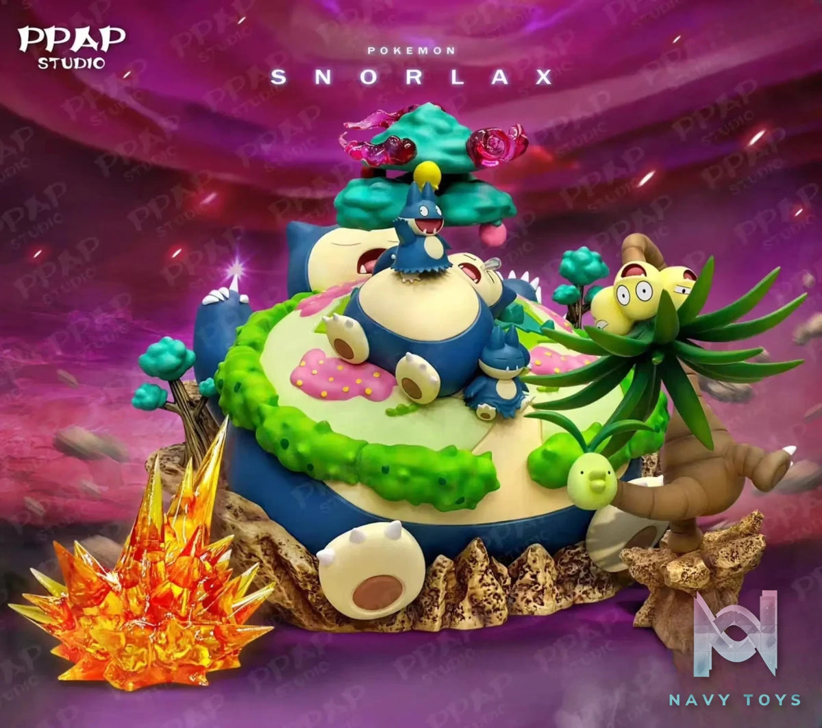 PPAP Studio – Pokémon Snorlax Evolution Set