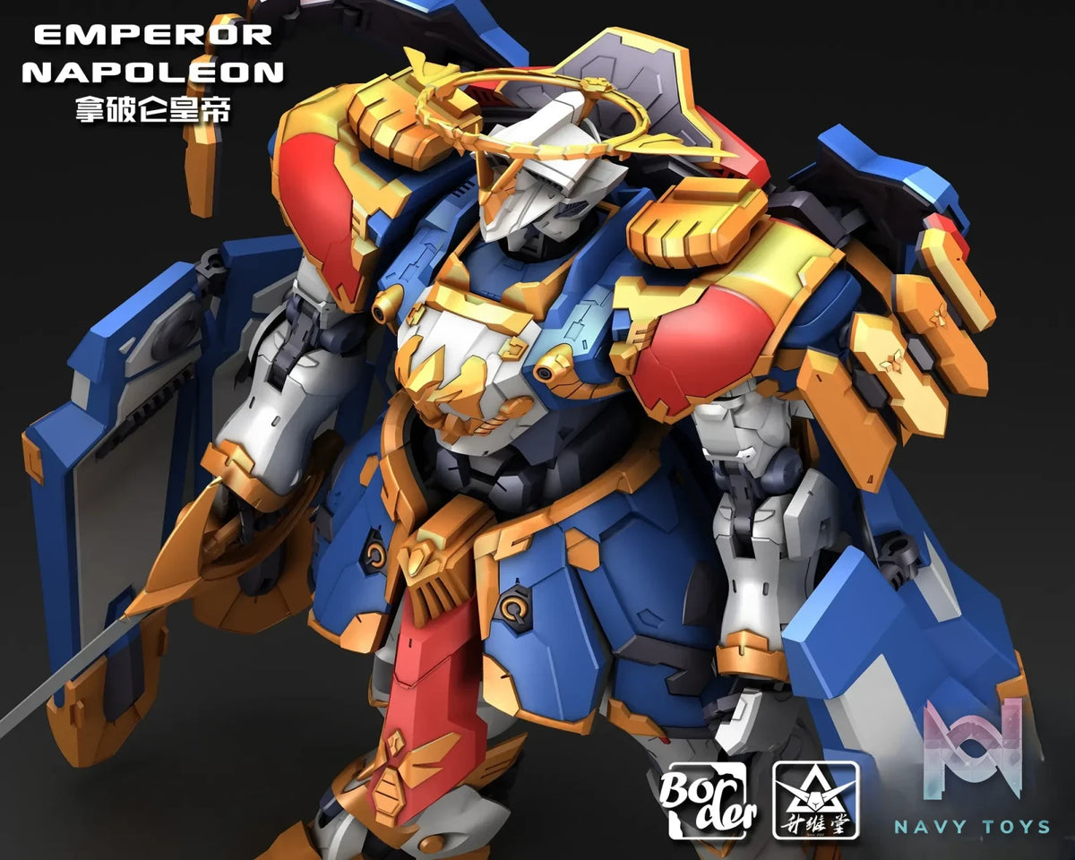 BORDER TOYS – Napoleon Emperor Model Kit CG Render Preview (Licensed)