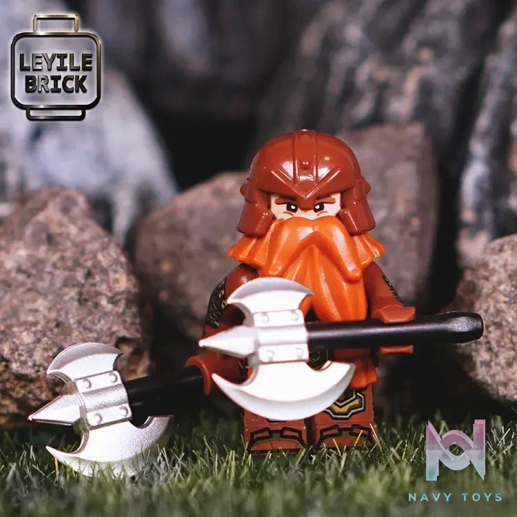 LEYILEBRICK Studio – Dwarf warrior LYLZZ180