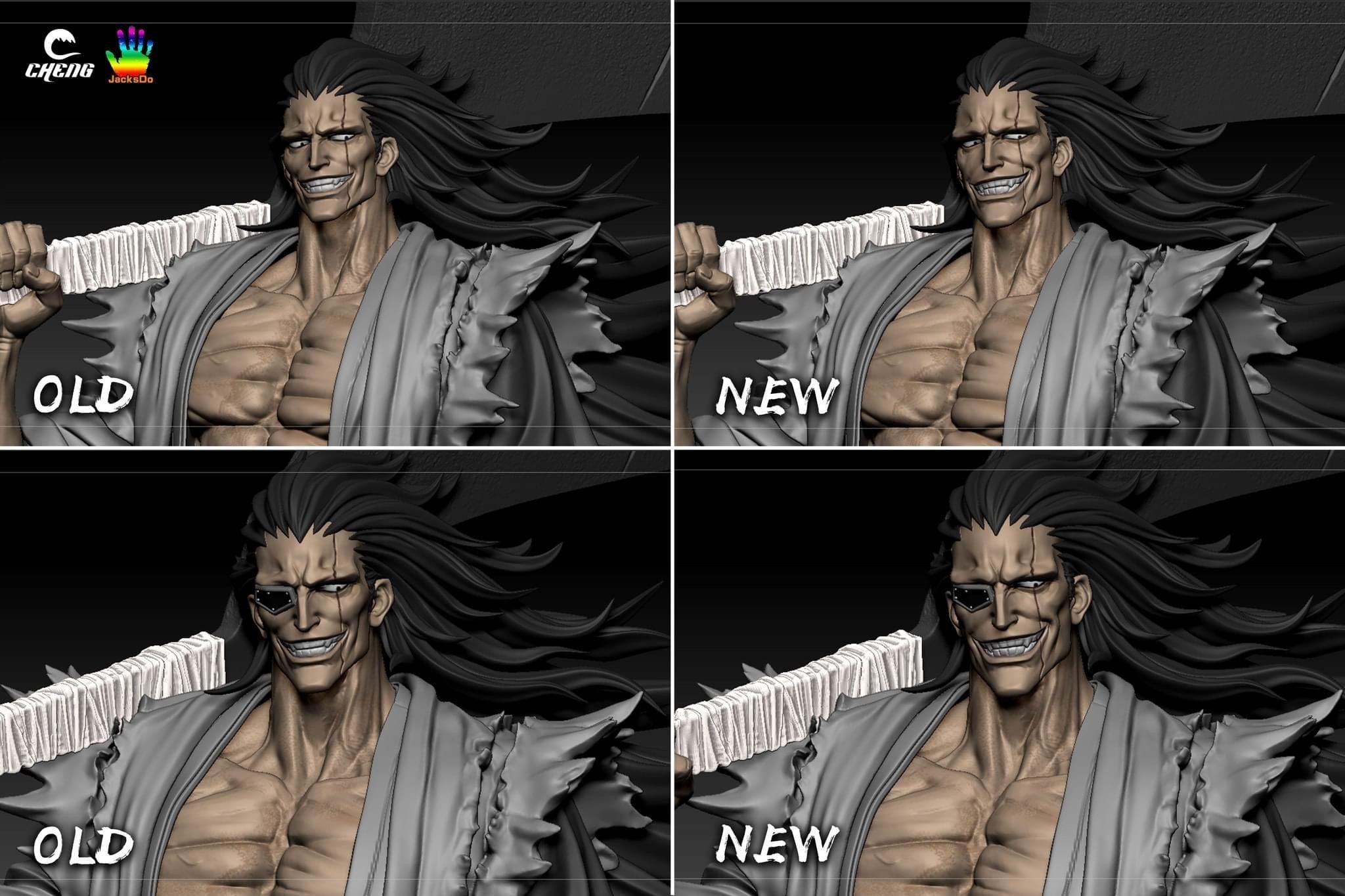Kenpachi Zaraki - Cheng & Jacksdo Studio resin statue Cheng x Jacksdo Studio anime figure