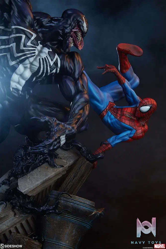 Sideshow Collectibles – Spider Man vs Venom Maquette 200561 (Licensed)