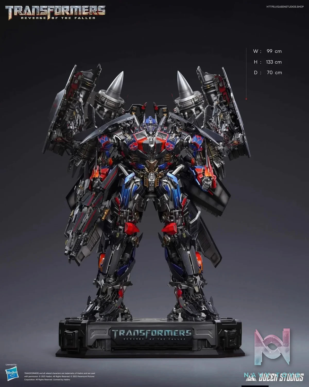 Jetpower Optimus Prime resin statue Queen Studio anime figure