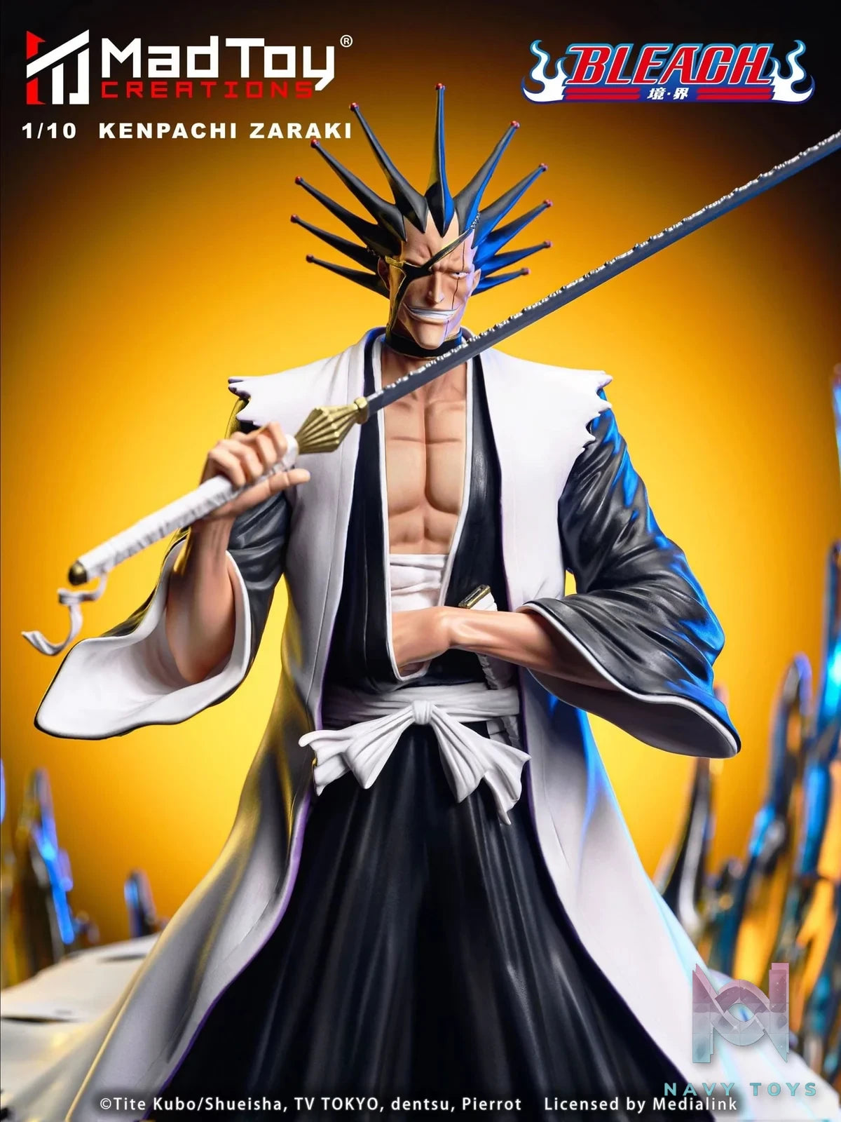 Zaraki Kenpachi - Bleach - MadToy Creation resin statue MadToy Creation Studio anime figure